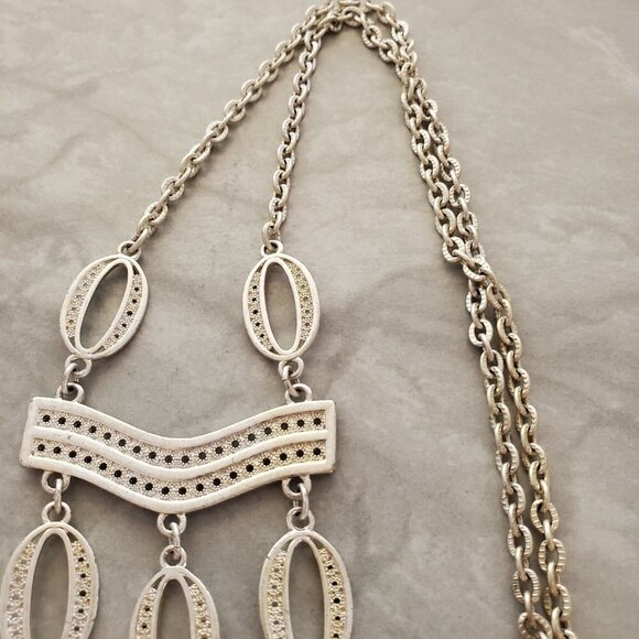 ✨ Stella and Dot Vintage Antique Boho Summer Iconic Kimberly Statement Necklace - Picture 5 of 15